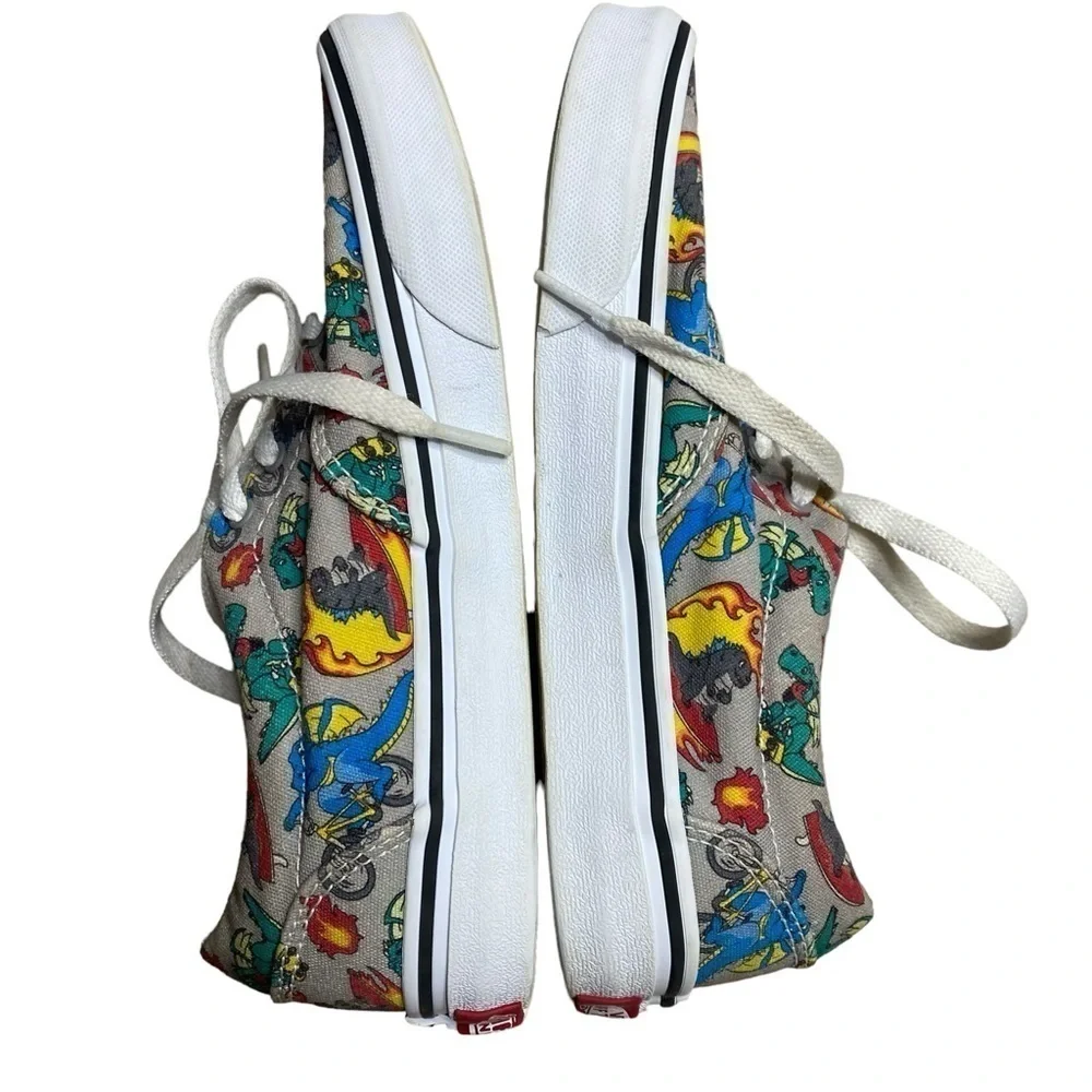 Vans Doheny Dragon Dinosaur Skater Sneaker Shoe Size 4